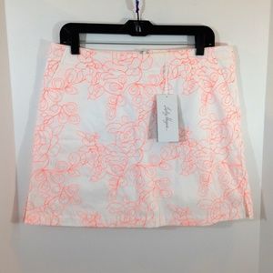 Lady Hagen Islamorada Embroidered Golf Skort.